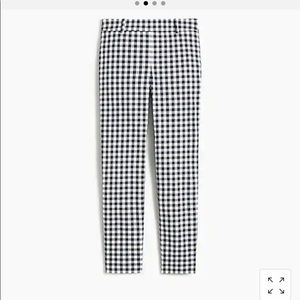 NEW JCrew gingham pants